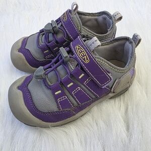 Keen Kids Sneakers Baby Girl Purple and Gray Size 9